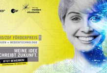Bewerbungsstart zum Förderpreis »Frauen+Medientechnologie« ARD/ZDF Förderpreis »Frauen + Medientechnologie«