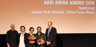 Erster ARRI AMIRA Award für Ernesto Pardo Erster ARRI AMIRA Award für Ernesto Pardo