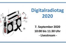 Digitalradiotag 2020 als Online-Event Digitalradiotag 2020 als Online-Event