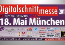 Digitalschnittmesse 2017 erstmals auch als Livestream Digitalschnittmesse 2017 erstmals auch als Livestream