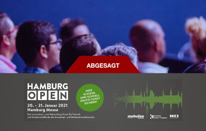 HAMBURG OPEN Messe 2021 abgesagt