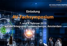 AV-Fachsymposium auf der ISE 2019 AV-Fachsymposium auf der ISE 2019