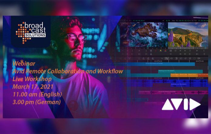 Neues Webinar zu „Avid Remote Collaboration und Workflow“