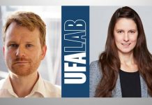 Neues Führungsteam beim UFA LAB Tobias Schiwek, Nancy Julius