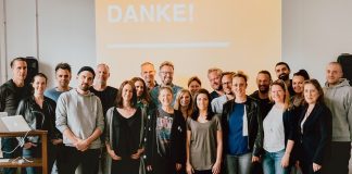 Neues Weiterbildungsprogramm für TV-Entertainment-Producer Teilnehmer und Dozenten des 1. Workshops des neuen Entertainment Programms ©Jannis Danikas