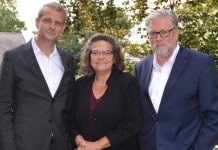 Heinker löst Sagurna als SLM-Präsident ab v.l.n.r.: Prof. Dr. Markus Heinker, Eva Brackelmann, Michael Sagurna (Foto: SLM)