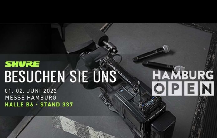 Shure auf der Hamburg Open 2022