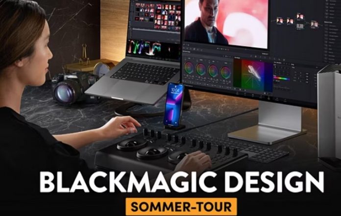 Blackmagic Design Sommer Tour mit Stop in München