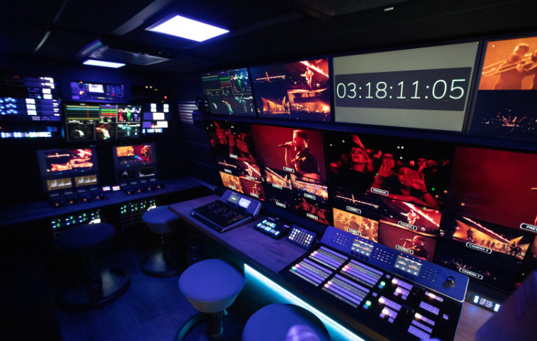 Smart OB Van Konzept für cineastische Produktionen