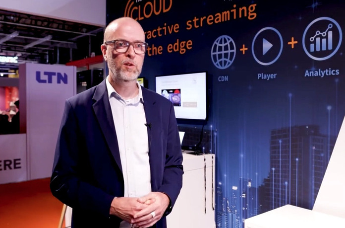 Oliver Lietz auf der IBC 2022