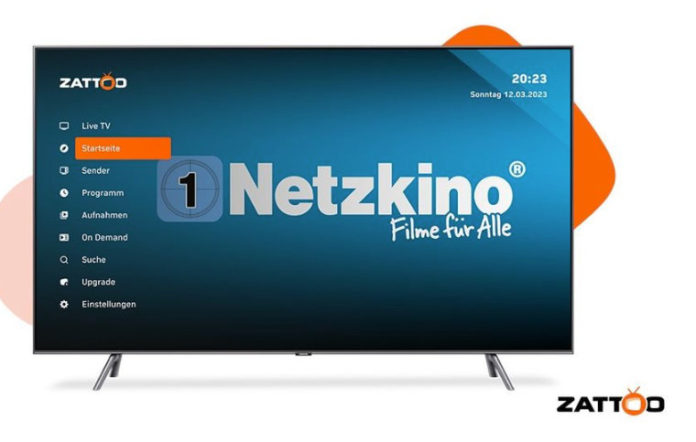 Zattoo startet ersten eigenen FAST-Kanal Netzkino
