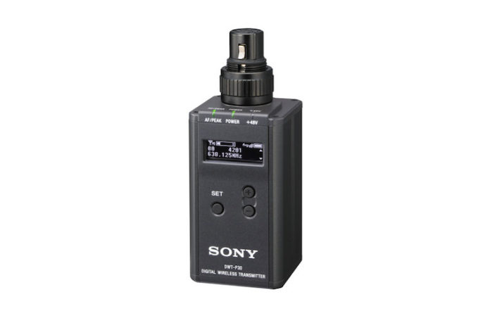 Sony erweitert DWX-Serie an digitalen Funkmikrofonen um neuen Aufstecksender DWT-P30