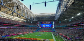 Rihanna setzt bei Super Bowl-Auftritt auf Sennheiser-Technik Rihanna setzt bei Super Bowl-Auftritt auf Sennheiser-Technik