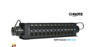 KLOTZ stellt DMXV TrussLink Stagebox vor KLOTZ stellt DMXV TrussLink Stagebox vor