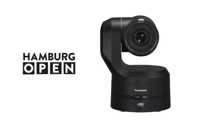 Panasonic zeigt neue Kameras sowie KAIROS-Neuerungen auf den Hamburg Open 2023