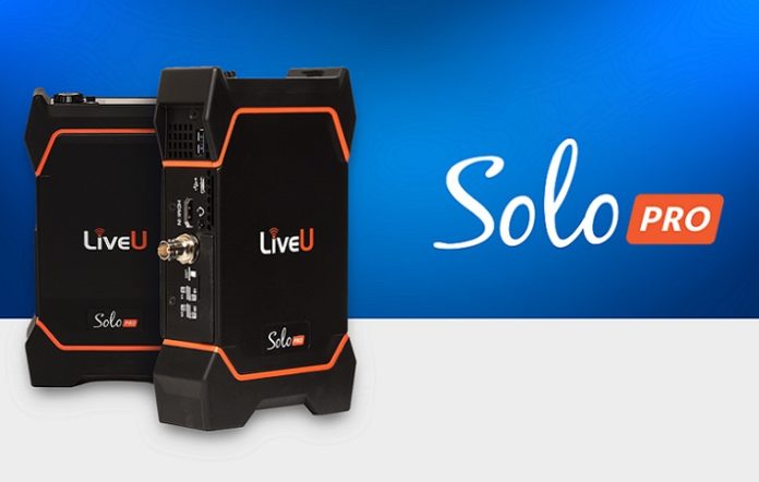LiveU präsentiert neuen, mobilen Solo PRO Encoder