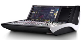 Lawo stellt neues Audiomischpult vor Lawo mc²36 xp Mischpult