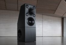 Genelec mit neuem Top-Standlautsprecher The new 8381A Adaptive Point Source Main Monitor.
