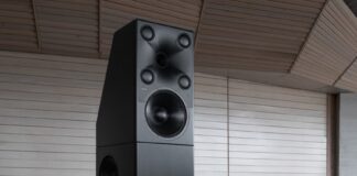 Genelec mit neuem Top-Standlautsprecher The new 8381A Adaptive Point Source Main Monitor.