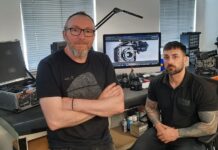 Video Europe gründet neuen Standort in Cardiff Tom McNally und Callum Barrand von Video Europe in Cardiff