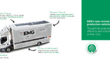 Vier nachhaltige Trucks für die Remote-Produktion NOVA 52 von EMG
