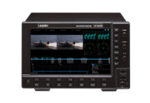 Neue JPEG XS Qualitätskontrolloptionen Leader LV5600 Waveform Monitor
