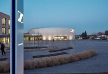 Sennheiser veröffentlicht Geschäftsbericht 2022 Sennheiser Firmensitz in der Wedemark