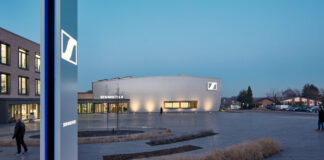 Sennheiser veröffentlicht Geschäftsbericht 2022 Sennheiser Firmensitz in der Wedemark