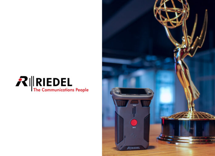 Riedel holt seinen vierten Emmy Award für die Entwicklung des Bolero Intercom-Systemes