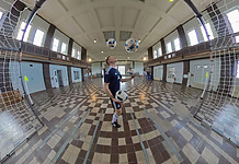 Emotionen pur: Mit der Fan-Kamera mitten im Geschehen 5G TV-Produktion mit 360 Grad Kamera von Media Broadcast