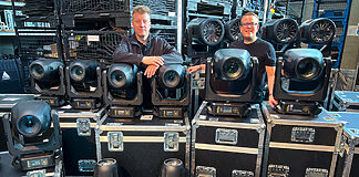 Event-Dienstleister Kwick Lights investiert in ETC Michael Barowski und Alexander Kwick investieren in ETC-Lichtsysteme