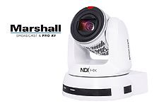 Marshall stellt neue PTZ-Kamera mit NDI|HX2 vor CV630-NDIW, Marshall Electronics