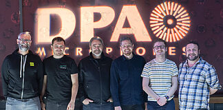 Sound Network Ltd wird zu DPA Microphones UK DPA UK Team Photo