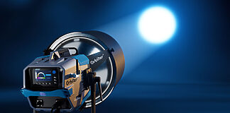 Orbiter-Beam – Vollfarb-LED-Spot-Optik von ARRI Orbiter-Beam-Optik von ARRI