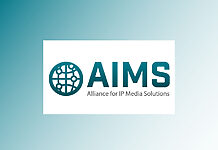 AIMS erweitert Mitgliederkreis mit NovaStar, CUX und Appear AIMS Logo mit Hintergrund