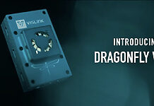 DragonFly V: Ultrakompakter HEVC HDR COFDM-Sender DragonFly V von Vislink