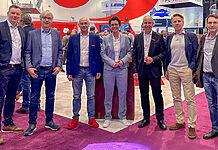 WDR Filmhaus setzt auf Medien- und Intercom-Netzwerk von Riedel Maximilian Below (Studio Hamburg MCI), Wolfgang Kaiser (WDR), Thomas Riedel (Riedel), Dominique Hoffmann (WDR), Marco Kraft (Riedel), Martin Hüttenmeister (WDR), Jan Krusch (WDR