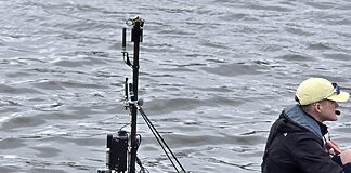 Innovative Onboard-Kameratechnik beim Boat Race 2024 Schwenk-/Neigekopf-Funkkamerasystem von Videosys beim Boat Race 2024