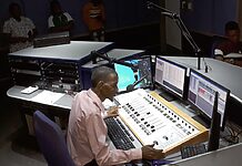 Namibian Broadcasting Corporation (NBC) setzt auf Lawos IP-Equipment Studio 4a der Namibian Broadcasting Corporation (NBC) mit Lawos diamond Audio-Mischpult