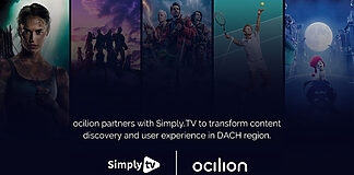 ocilion kooperiert mit Metadaten-Experte Simply.TV IPTV-Spezialist ocilion setzt künftig auf Metadaten von Simply.TV