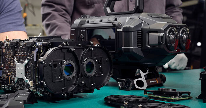 Noch in der Entwicklung – die neue URSA Cine Immersive Kamera von Blackmagic Design