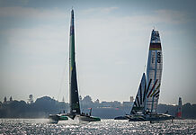 DF1 überträgt künftig die Segelrennserie SailGP SailGP zu Gast in Cadiz