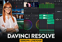 Blackmagic Design mit DaVinci Resolve auf Europa-Tour DaVinci Resolve Europa-Tour Teaser