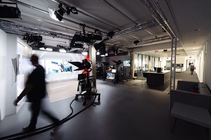 Das neue WDR-Landesstudio Bonn ist technisch und räumlich crossmedial ausgerichtet. ©WDR