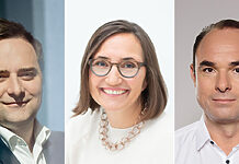 Philipp Müller übernimmt Geschäftsführung der ANGA in Berlin Philipp Müller, Dr. Andrea Huber und Dr. Peter Charissé (v. l. n. r.) von ANGA