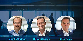 EVS verstärkt Führungsteam EVS stellt sich neu auf und befördert drei Manager: Quentin Grutman, Nicolas Bourdon und Oscar Teran.