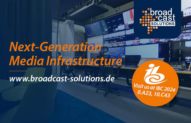 Broadcast Solutions Banner Ad