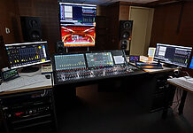 Lawo versorgt Saarländischen Rundfunk mit neuer Audiotechnik Control Room der Kongresshalle mit neuem mc²36 MkII Mischpult