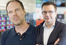 Lawo lädt zu IBC Breakfast Sessions ein Bart Lucassen (HBS) und Frederic Borchart (RTL Belgien)
