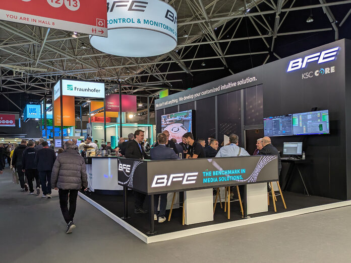 BFE-Stand auf der IBC2024